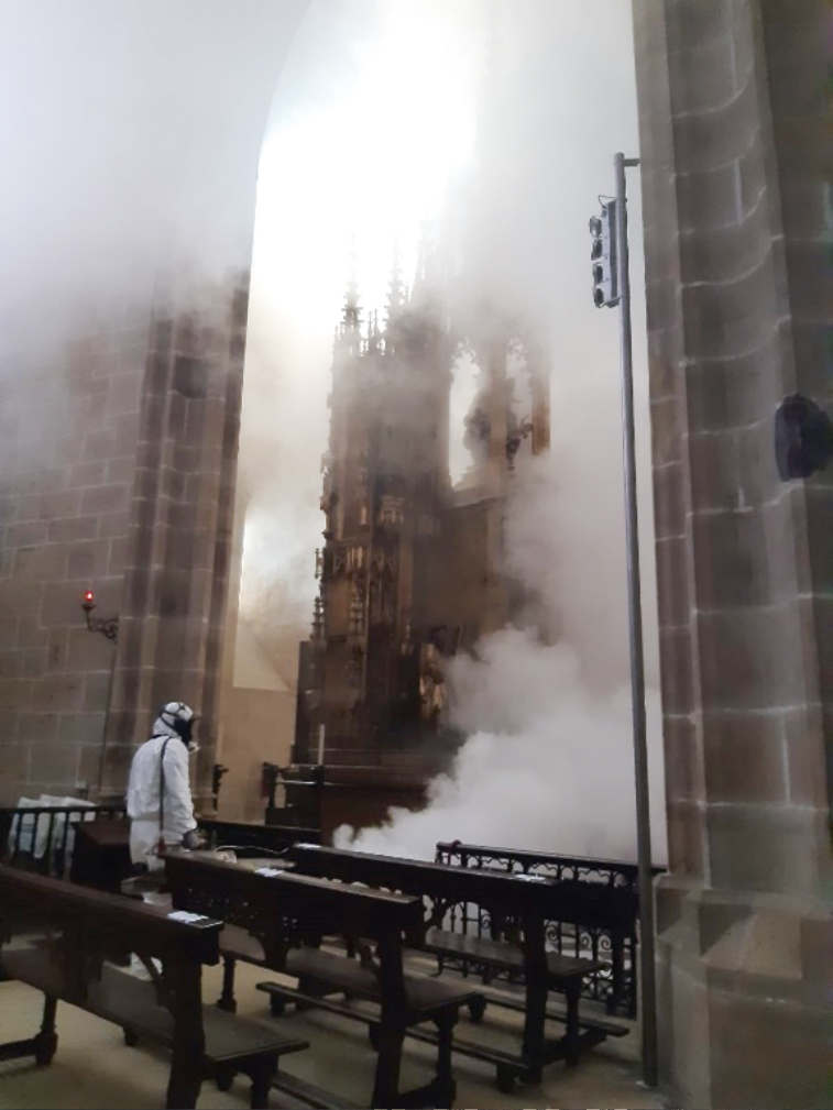 Tratamiento en iglesia